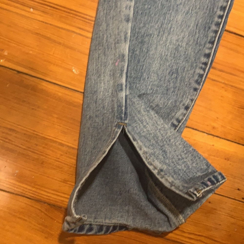 Nasty Gal Loose Split Hem Jeans View 4